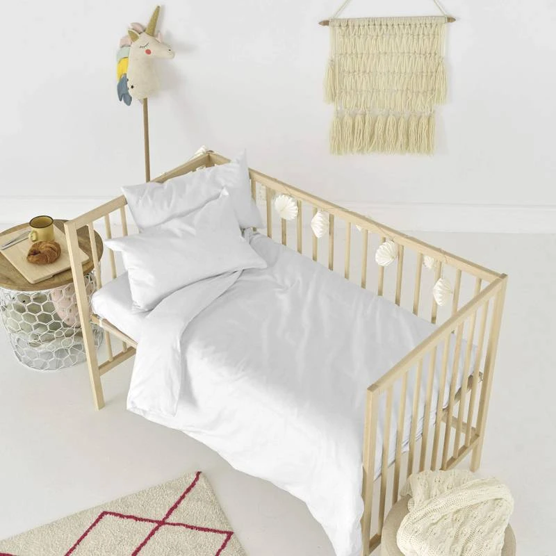 Basic Set Housse Couette 100x135 Blanc 6 Basic Set Housse Couette 100x135 Blanc – Image 4