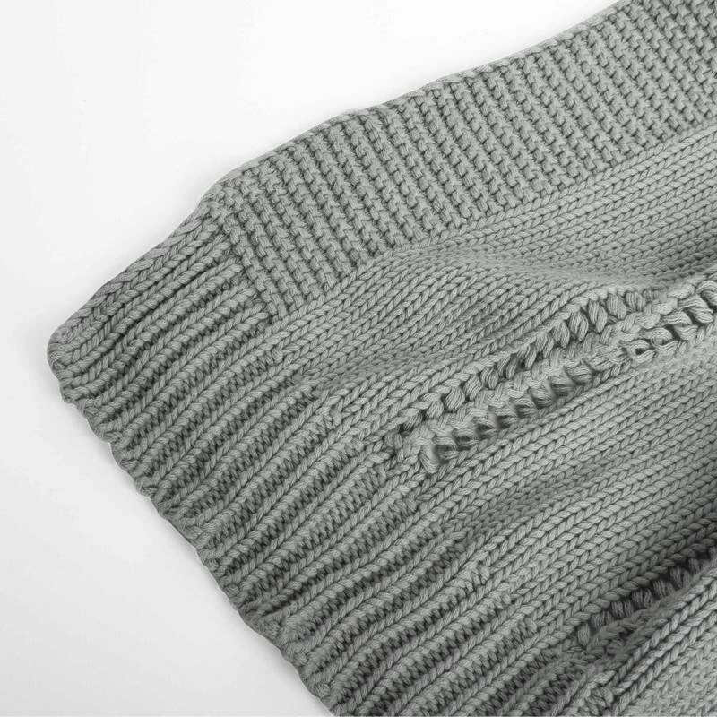 Basic Warm Plaid 130x170 Cm Gris 7 Basic Warm Plaid 130x170 Cm Gris – Image 5