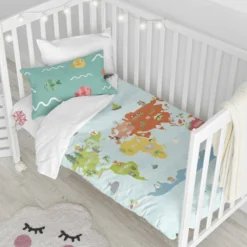 World Map Set Housse Couette 115x145 -Pas Cher Zen Repos Magasin f7bd8b29636b45eab8462c0598fd4bf7