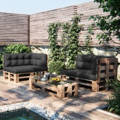 Coussin Latéral Premium Gris -Pas Cher Zen Repos Magasin fea2bf26697146489836347158219382